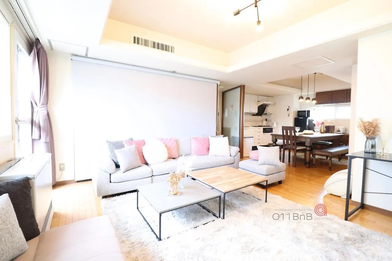 Nk Bld5F Sapporo 3Ldk 3Br 1 Floor 1 Room Apartment