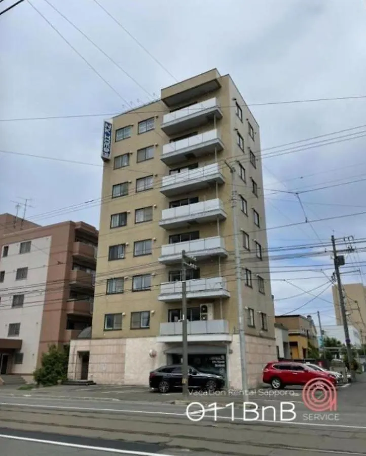 Апартаменты Nk Bld5F Sapporo 3Ldk 3Br 1 Floor 1 Room Япония