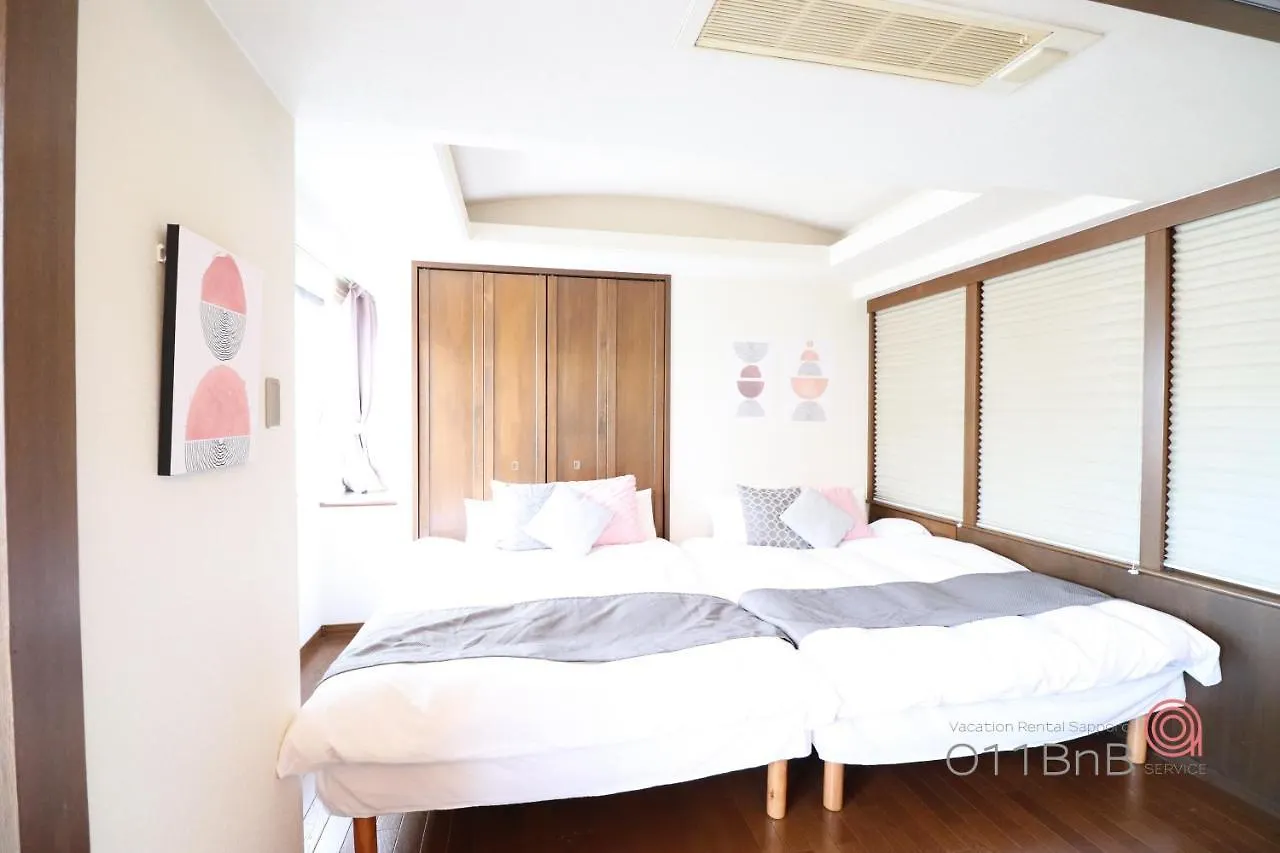 Nk Bld5F Sapporo 3Ldk 3Br 1 Floor 1 Room Апартаменты