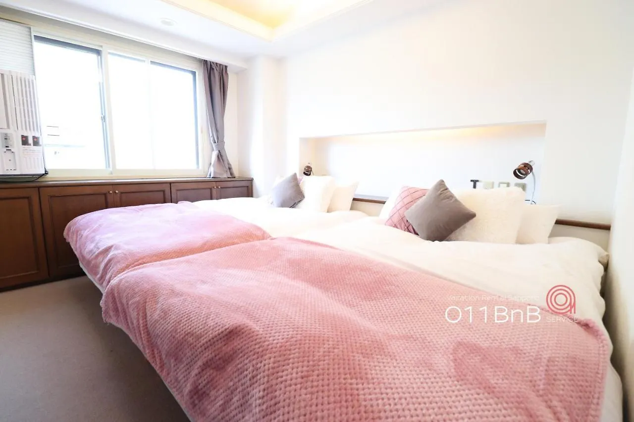 Nk Bld5F Sapporo 3Ldk 3Br 1 Floor 1 Room Апартаменты